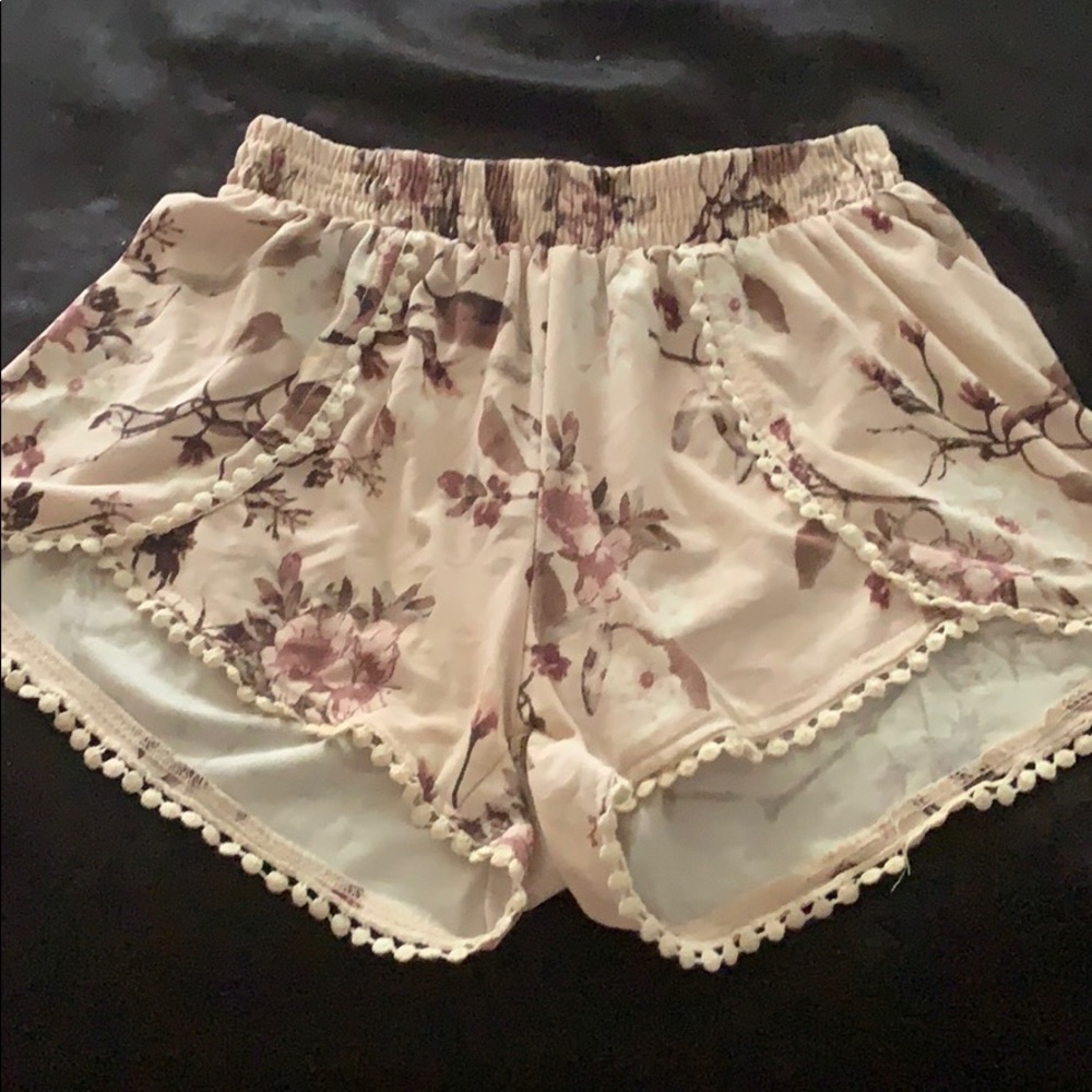 Floral shorts